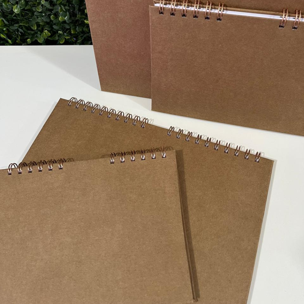 Caderno de Desenho A3 Capa Dura Kraft - 30 folhas 180 g/m² - Merci ...