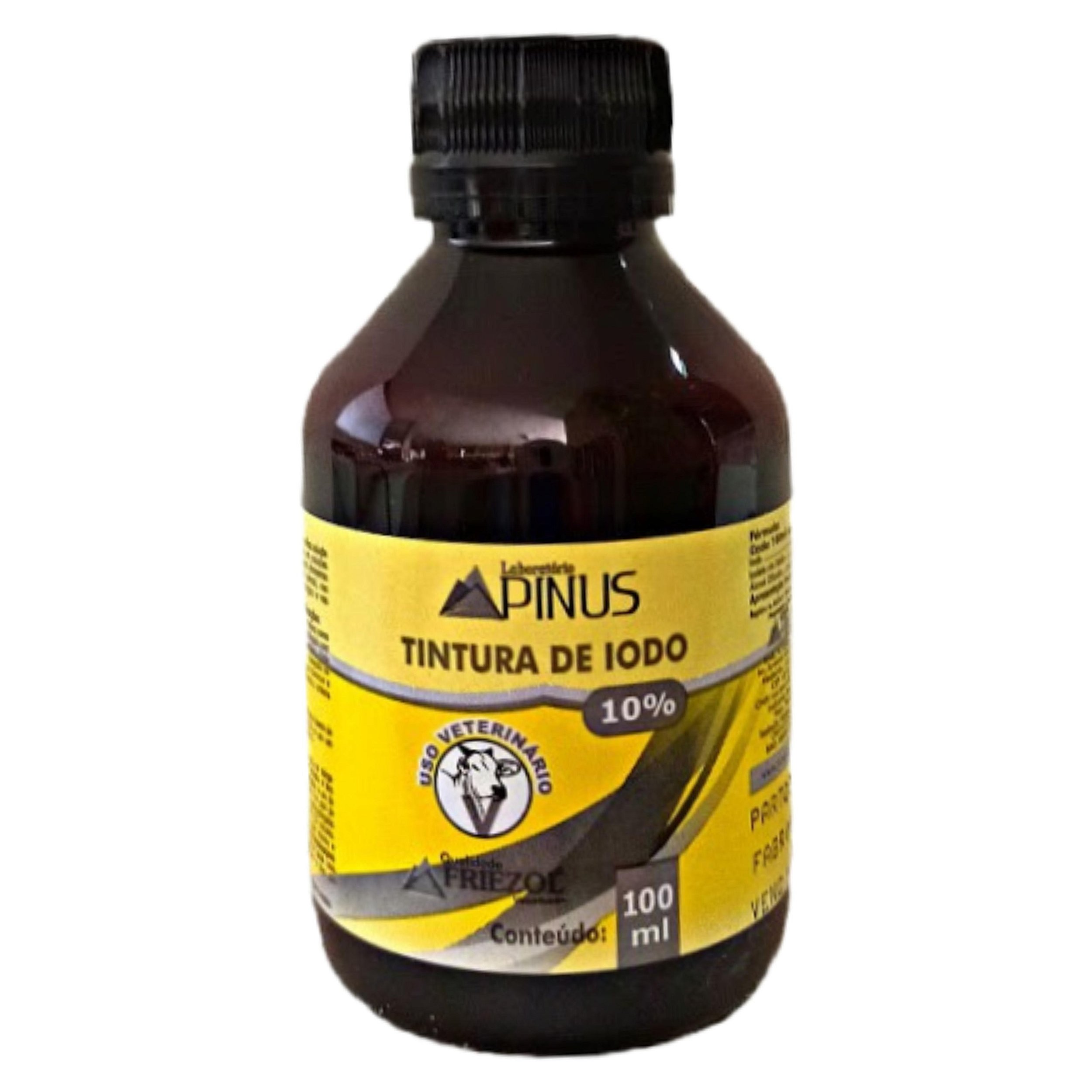Tintura De Iodo 10% 100 mL - Pinus - KV Medical Produtos Hospitalares e ...
