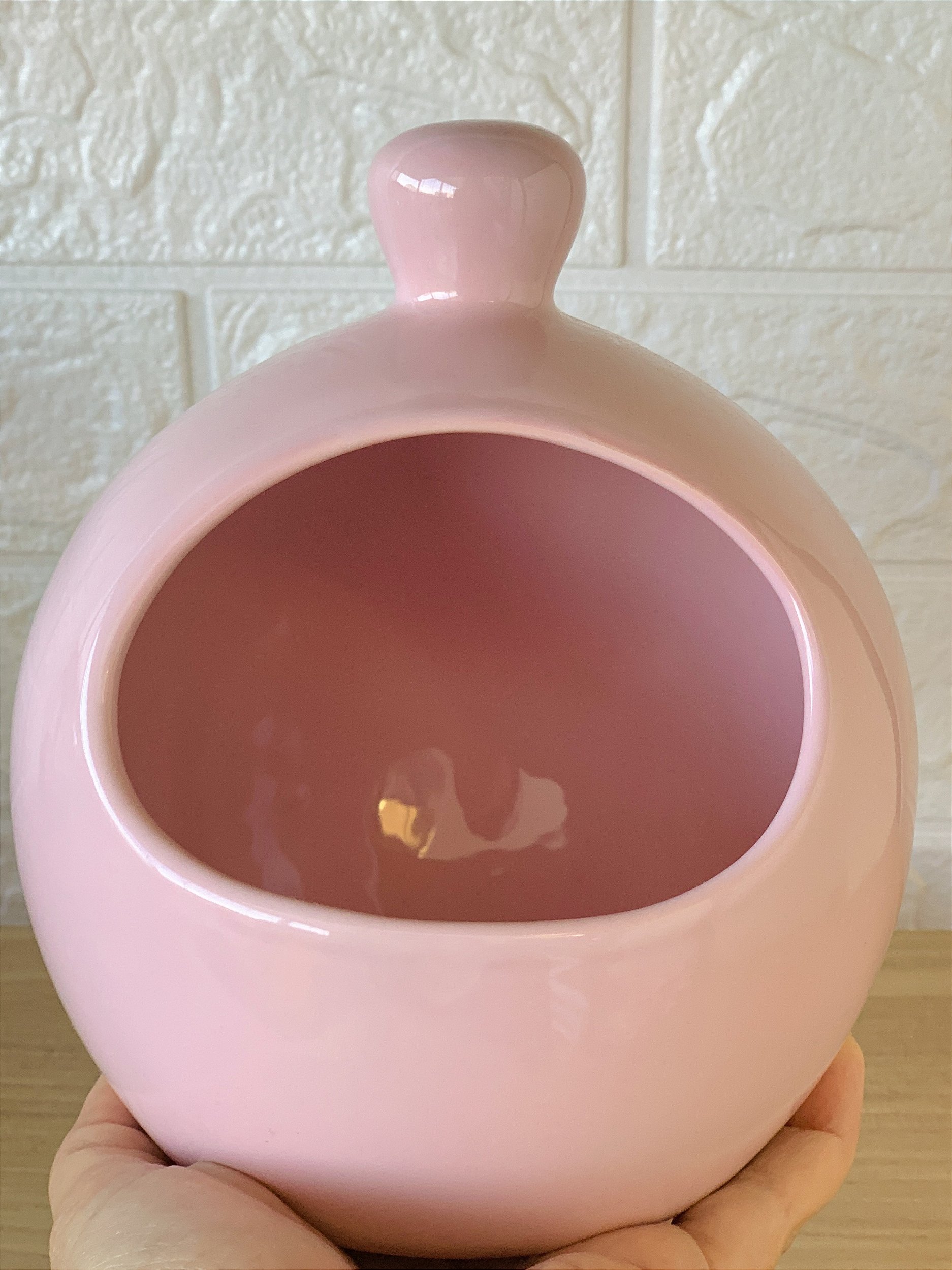 Saleiro Gourmet ou Porta Alho em Cerâmica Rosa - Planeta Mimos - Loja de  utensílios de cozinha e louças