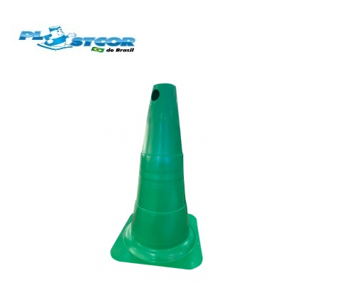 Cone de Sinalização Flexível 50 CM Sem Faixa- Plastcor - Original EPI ...