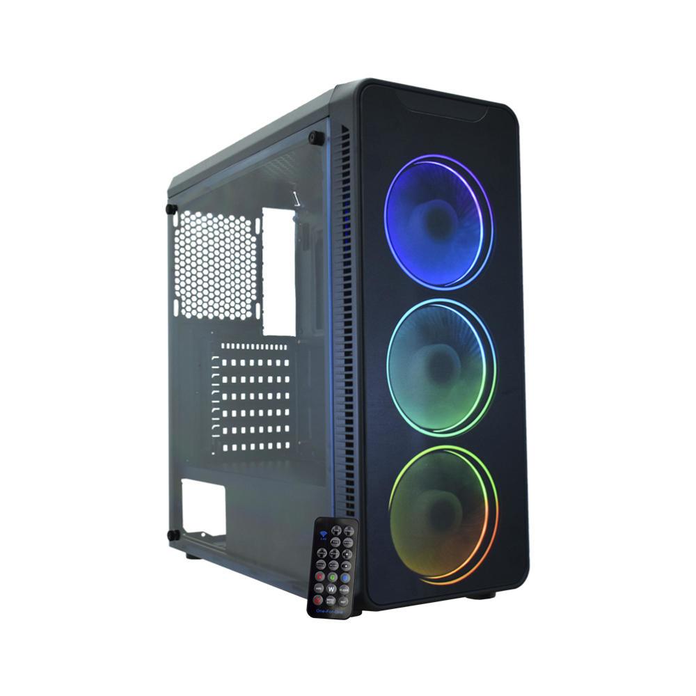 Gabinete Gamer Gamemax M908 Infinit Rgb 3 Fans Led Sem Fonte