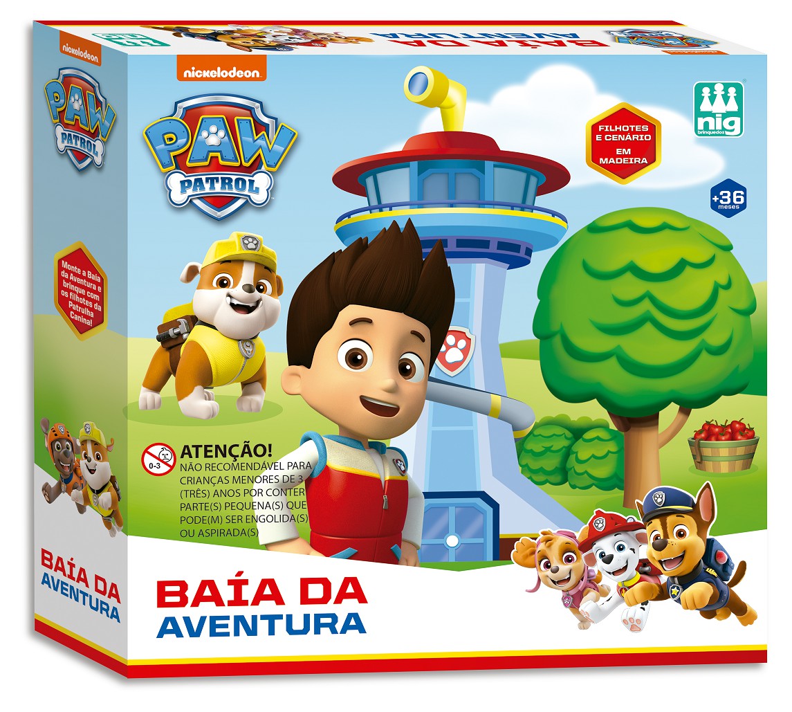 Brinquedo Infantil Jogo Kit Pintura Patrulha Canina Nig - Kit de