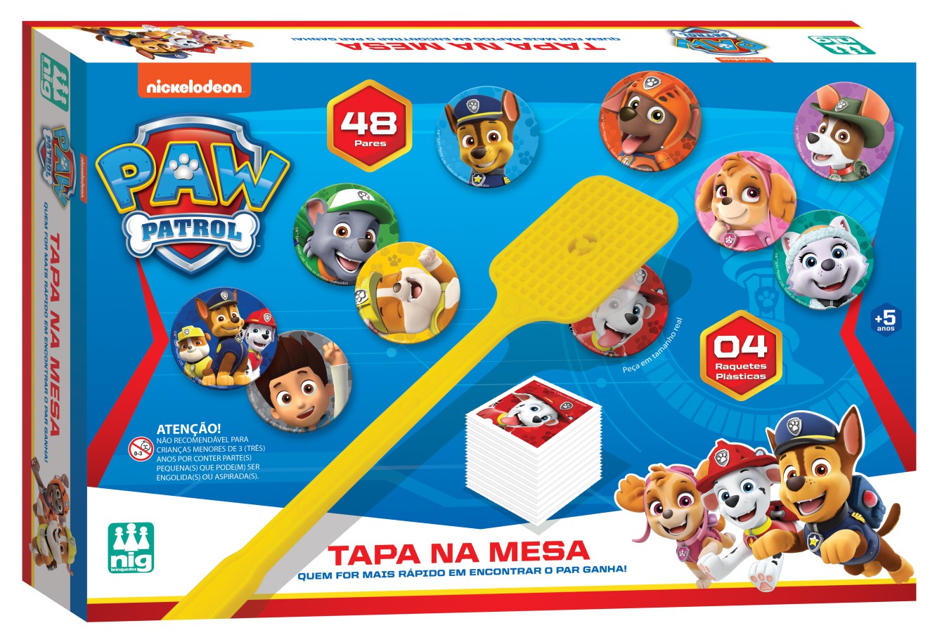 Kit 03 Jogos Patrulha Canina Infantil Pintura Memoria Tapa