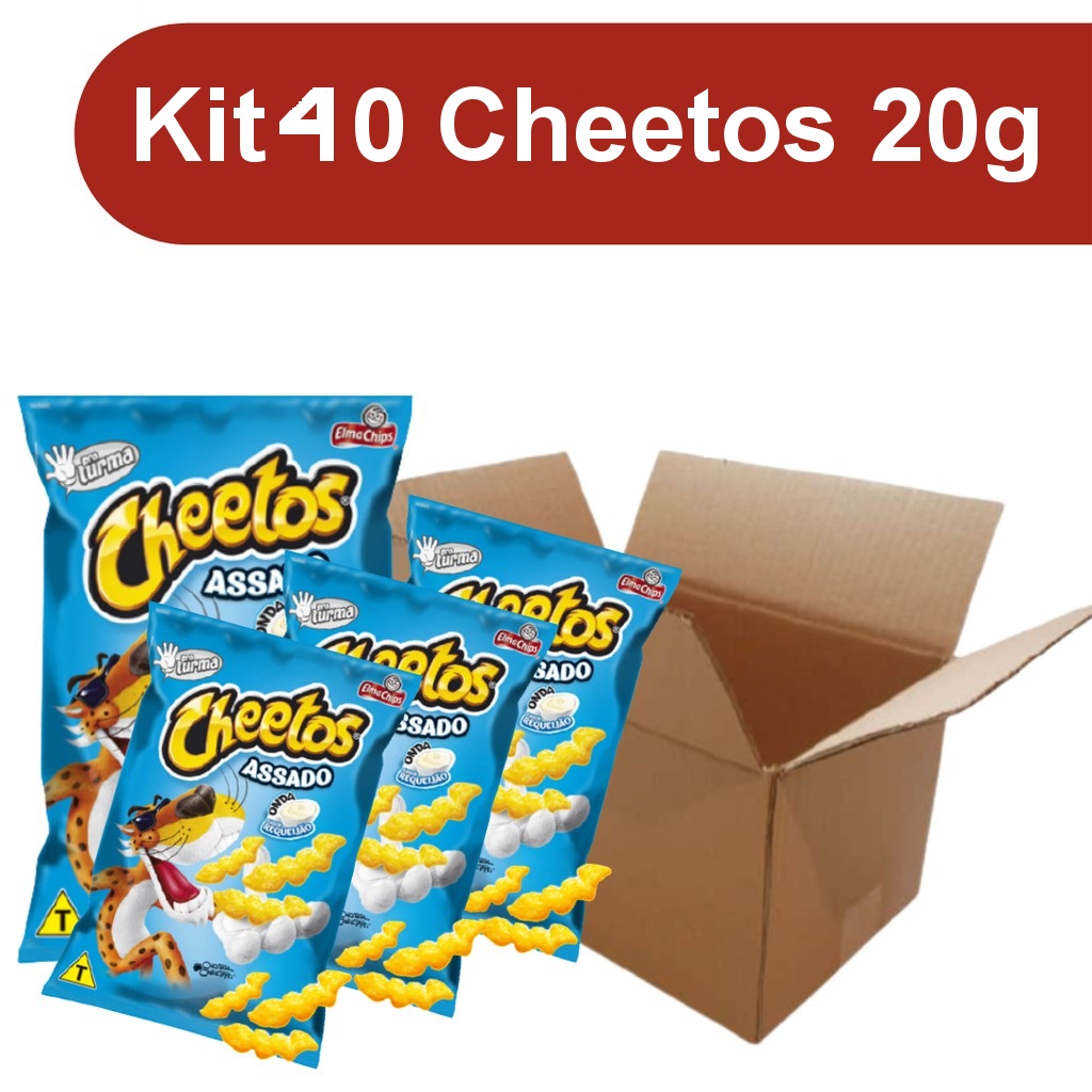 Salgadinho Cheetos Requeijão 20g - 10 unidades