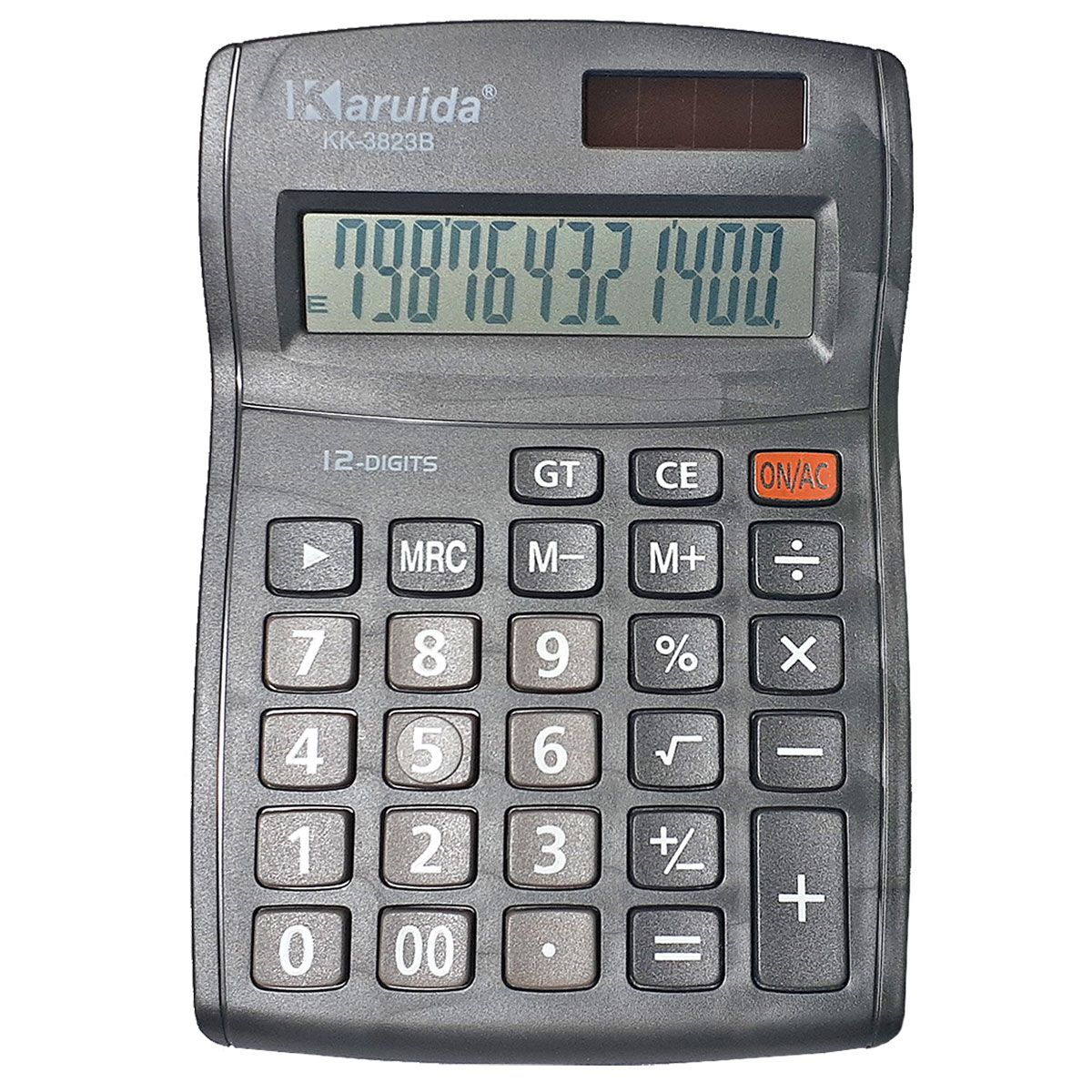 Calculadora De Mesa Balcão Loja 12 Digitos Grande Kk-3823b - Grande Mix  Nacionais e Importados