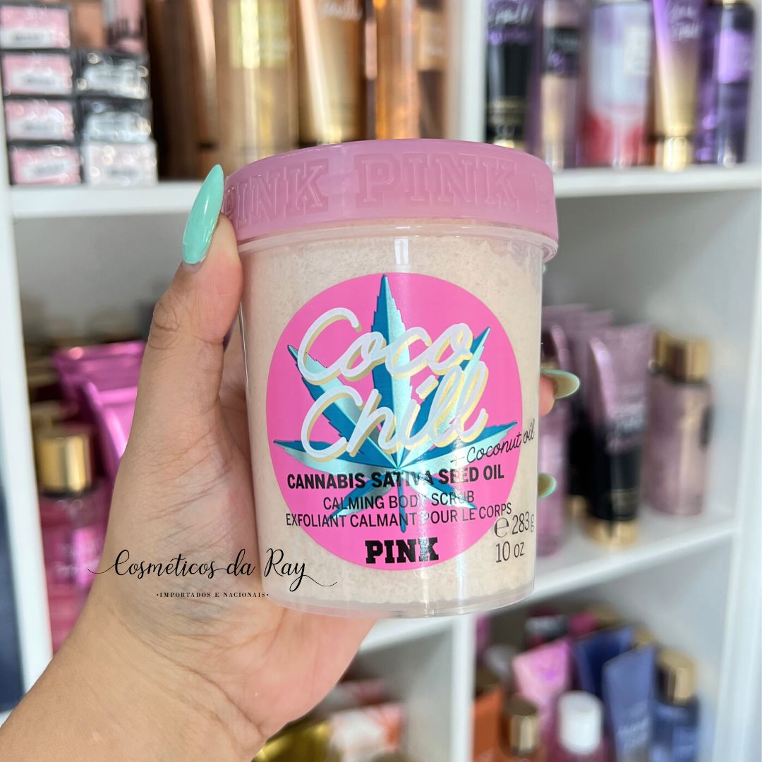 Body Scrub Coco Chill Pink Victoria's Secret Esfoliante Corporal 283g