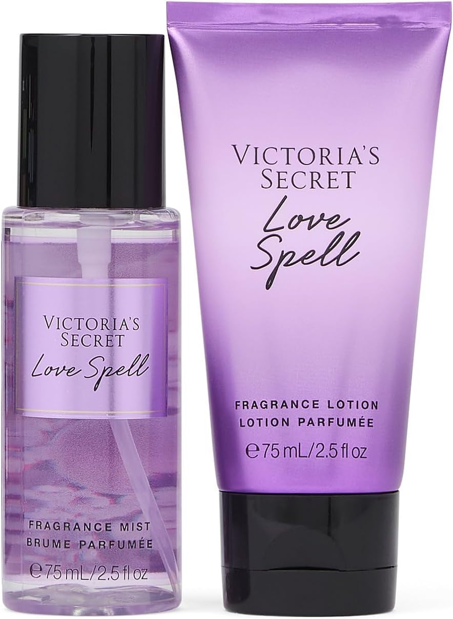 Kit Victoria's Secret Love Spell 2 Itens: Body Splash 75ml +