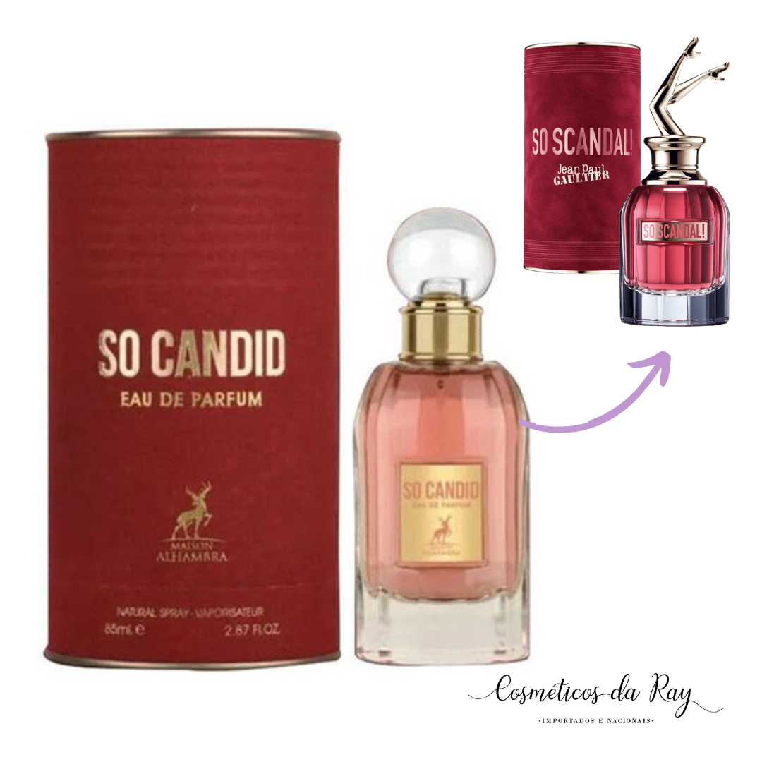 So Candid Maison Alhambra Eau de Parfum - Perfume Árabe Feminino 85ml ...