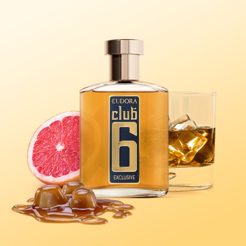 Club 6 Exclusive Desodorante Colônia 95ml - Cosmeticos da ray