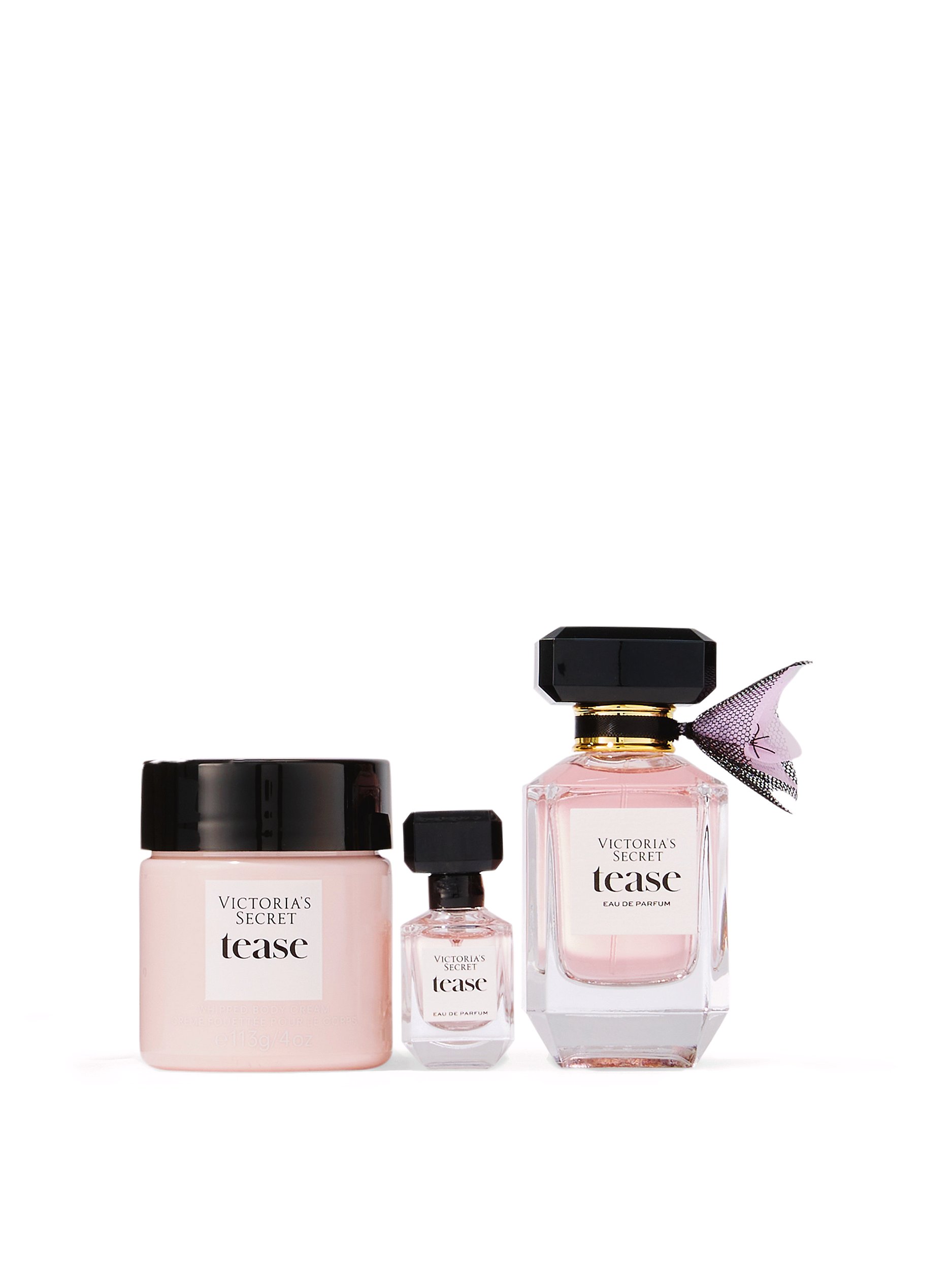 Kit Tease Parfum Victoria's Secret ( 3 itens) - Cosmeticos da ray