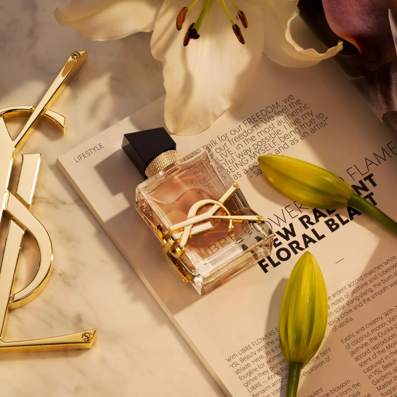 Libre Flowers & Flames Yves Saint Laurent Feminino Eau de Parfum