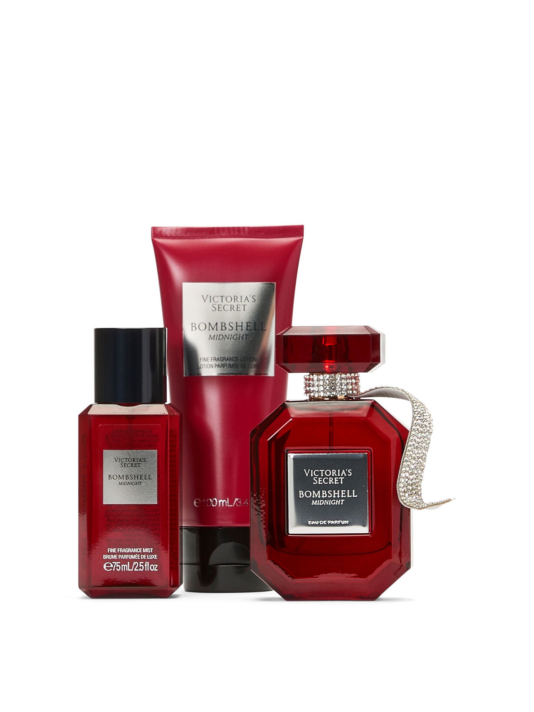Kit Bombshell Midnight Victoria's Secret 3 itens - Cosmeticos da ray
