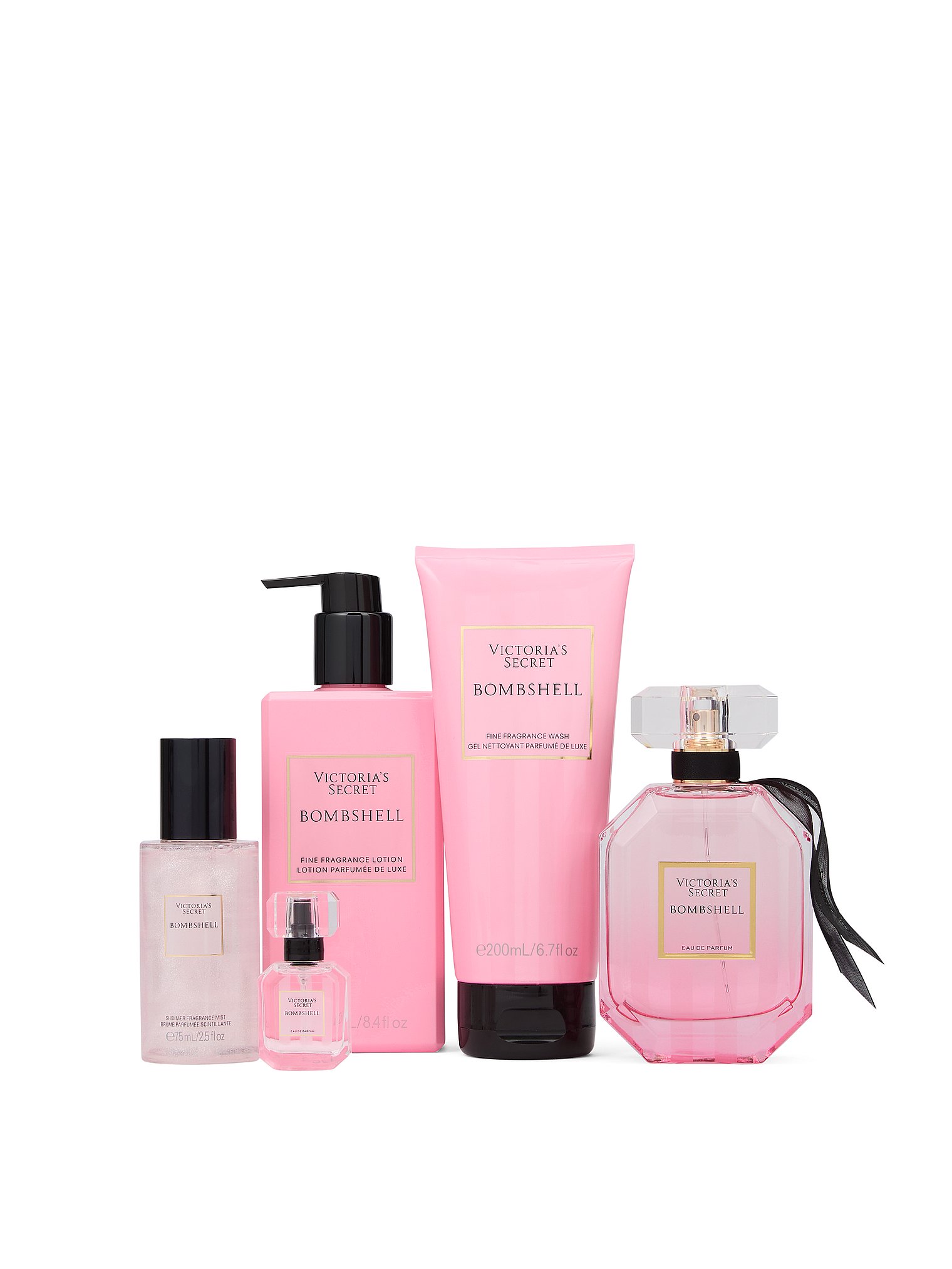 Kit Bombshell Ultimate Victoria's Secret ( 5 itens) - Cosmeticos da ray