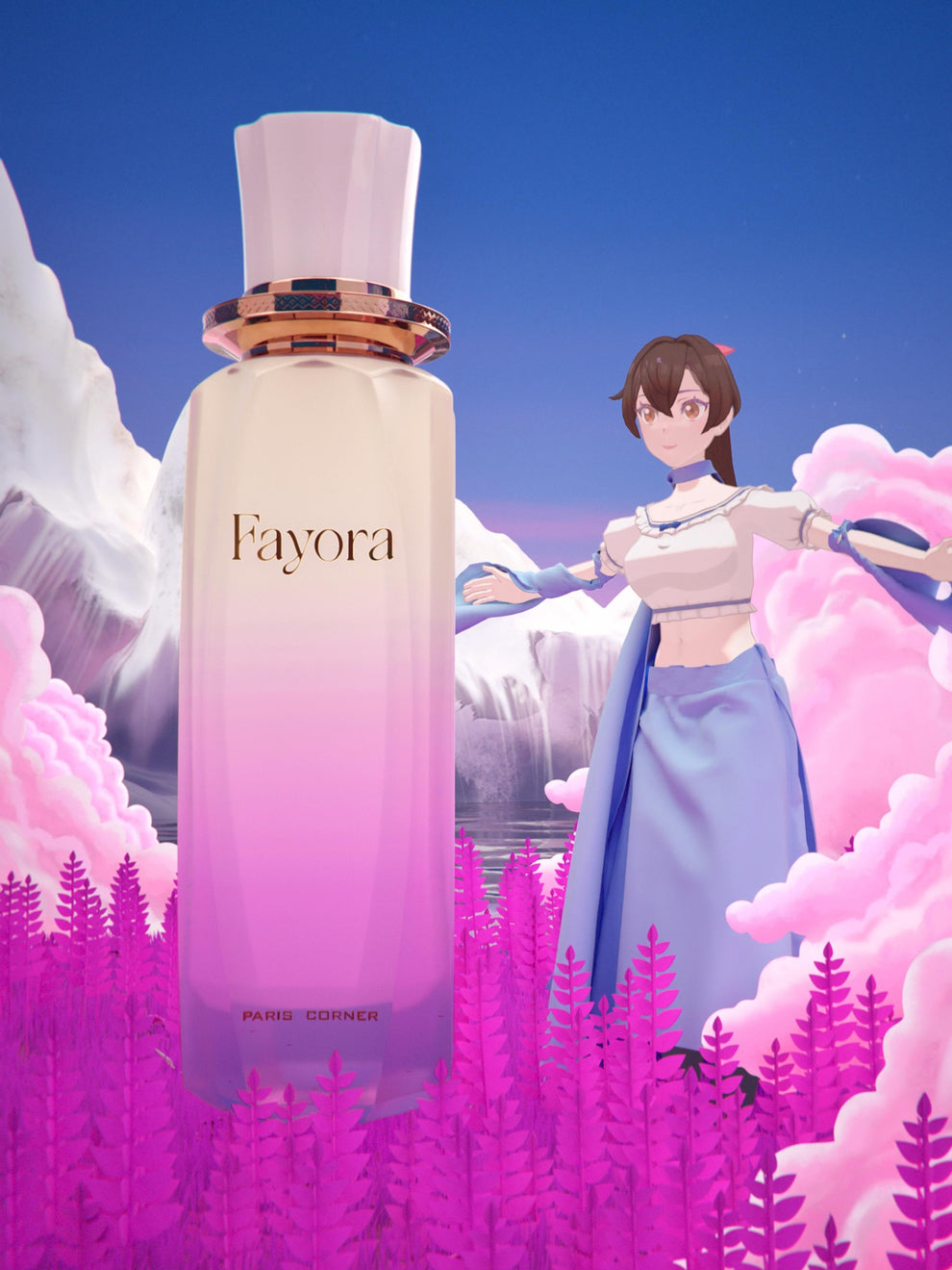 Fayora Paris Corner Eau de Parfum - Perfume Árabe Feminino 100ml