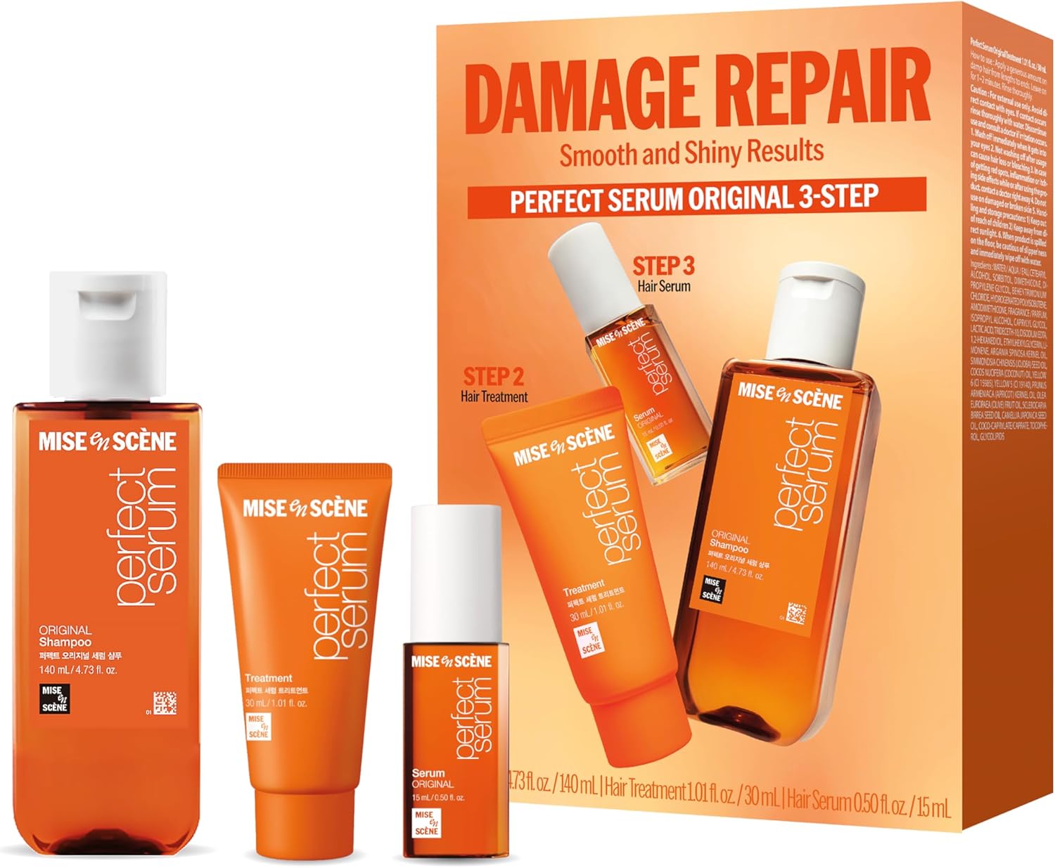 Kit Travel Size Perfect Serum Original Mise En Scène: Shampoo