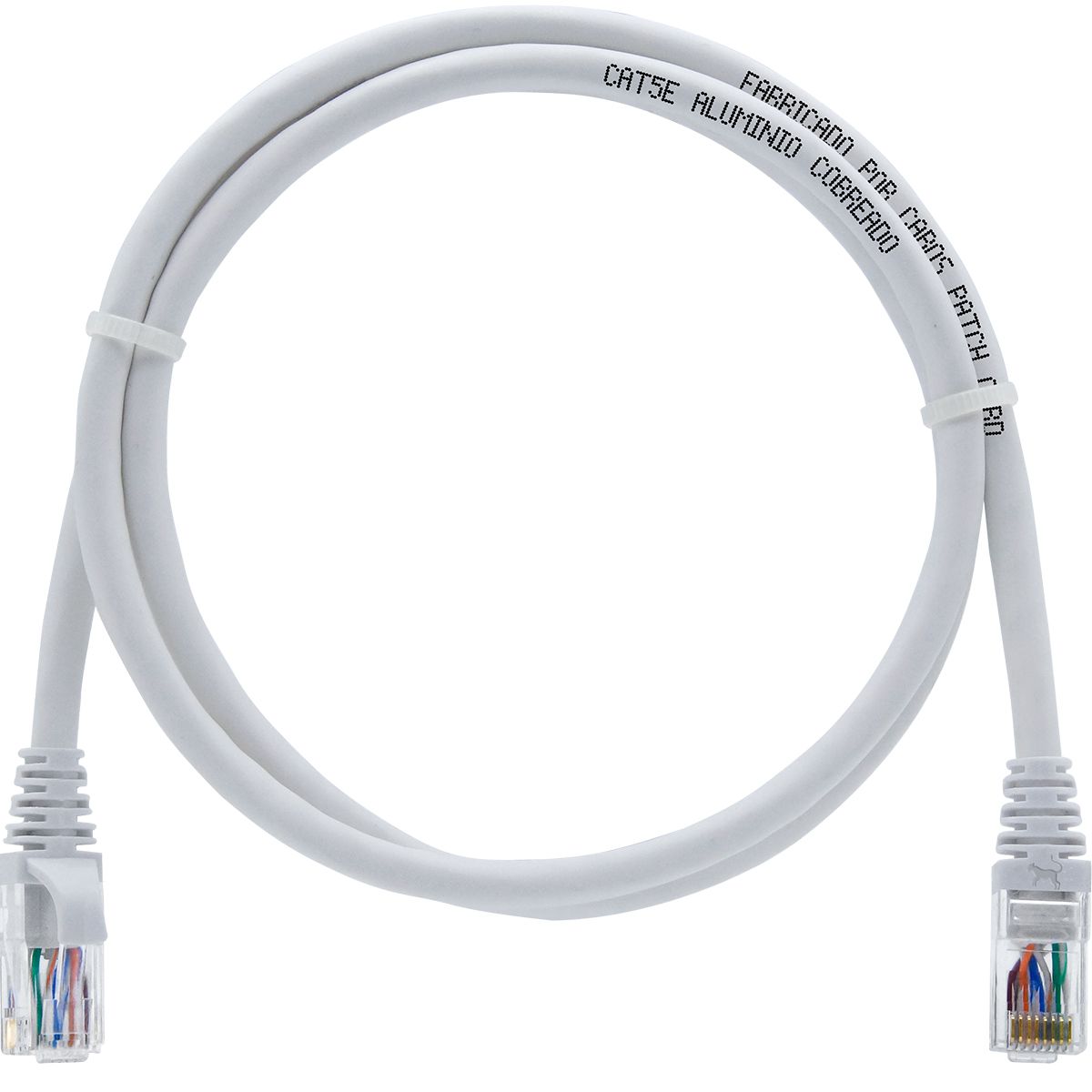 Cabo Patch Cord CAT5e UTP CCA 1 Metro 25 Unidades Cabos Patch Cord