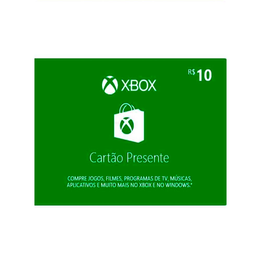 Comprar Cartão de Oferta Xbox Live 40 BRL Microsoft Store