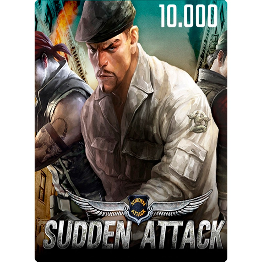 SUDDEN ATTACK - 10.000 CASH - GCM Games - Gift Card PSN, Xbox, Netflix,  Google, Steam, Itunes