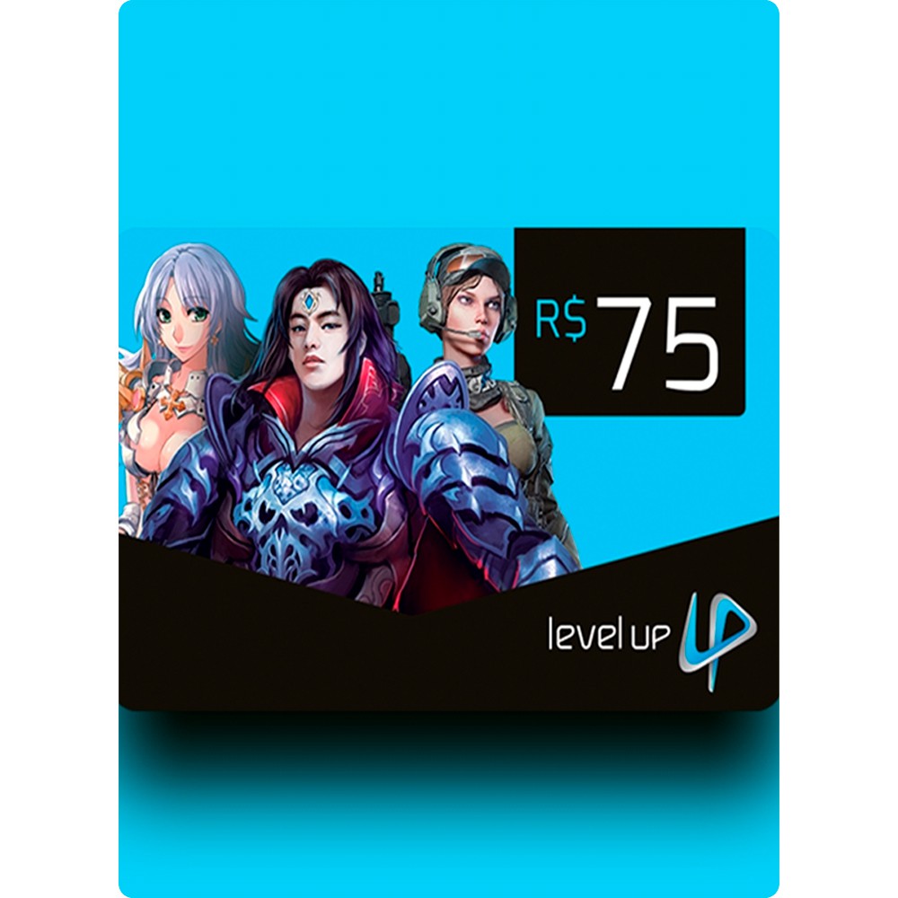 Gift Card Level UP R$10 Reais - Gift Card Online