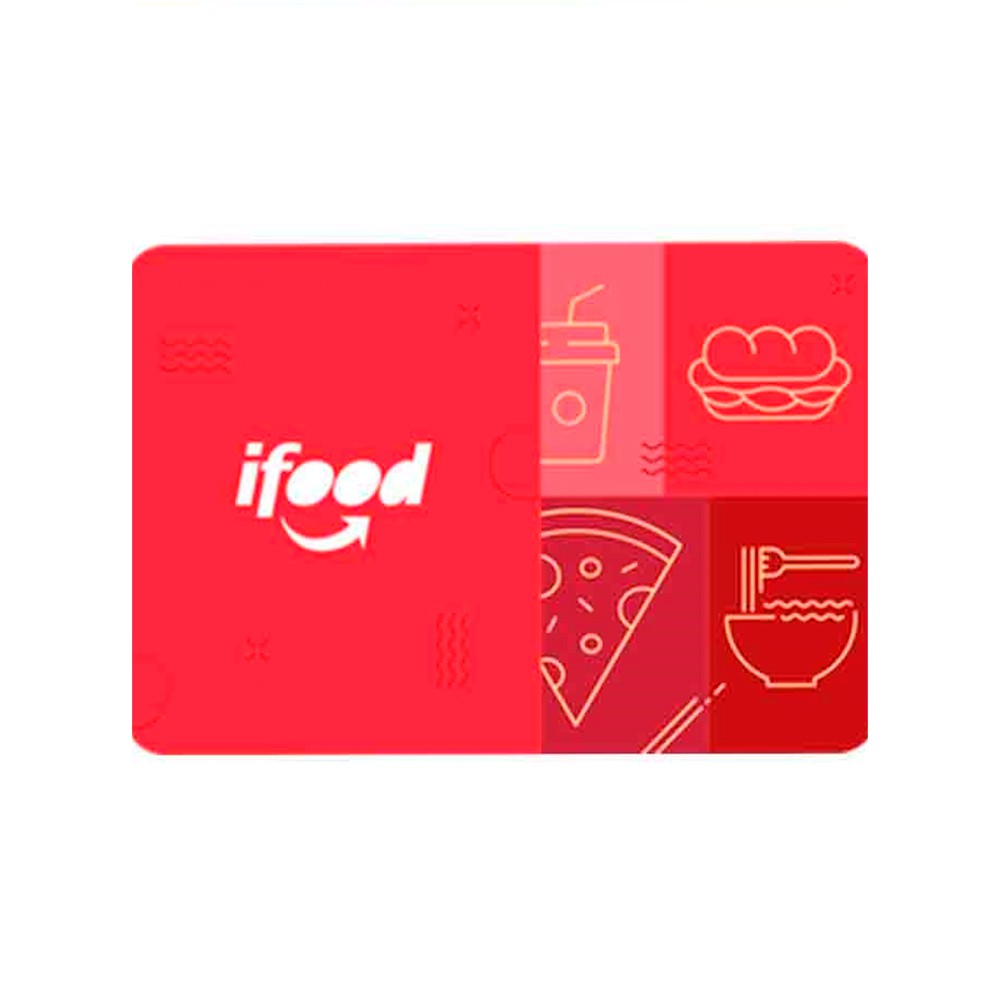 Cartão iFood 50 reais - GCM Games - Gift Card PSN, Xbox, Netflix, Google,  Steam, Itunes