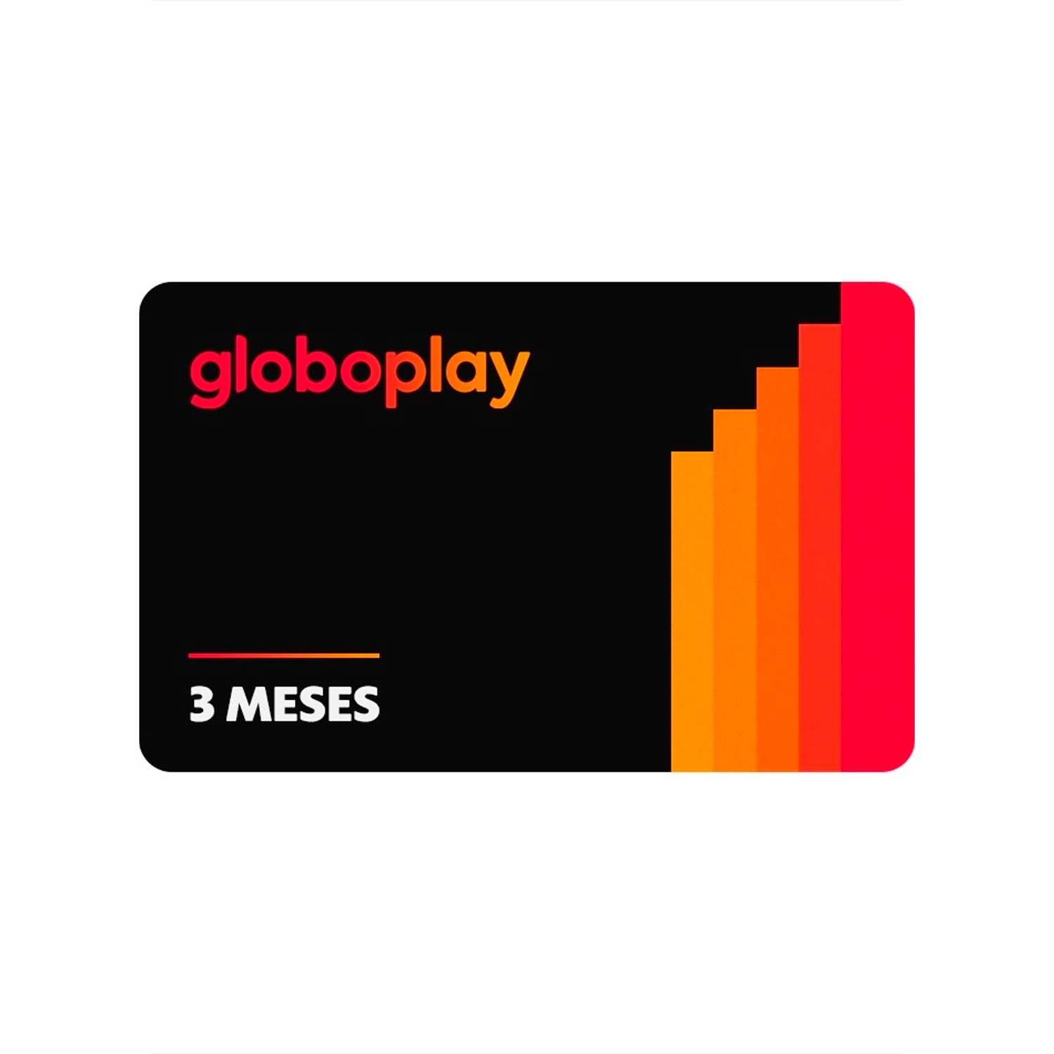 Gift Card Digital Globoplay 3 Meses