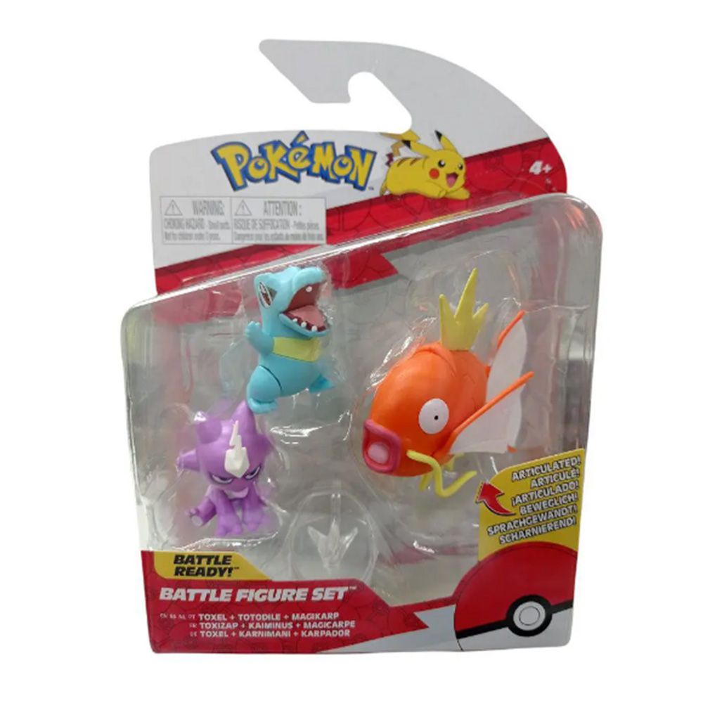 Brinquedo Infantil Kit Máscara Pikachu E Boneco Pikachu em