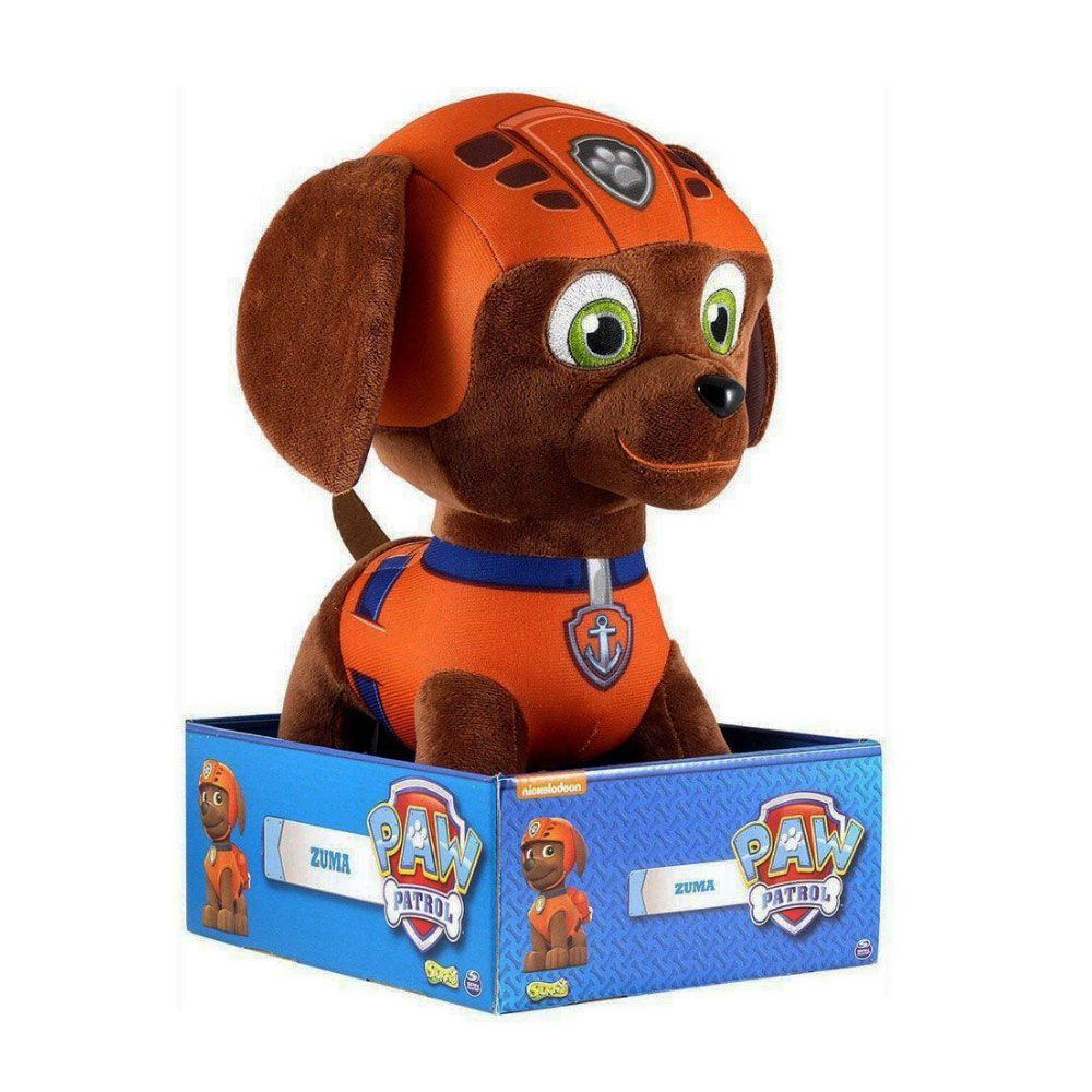 Compre Kit 3 Pelúcias 30Cm Zuma, Rocky E Rubble - Patrulha Canina