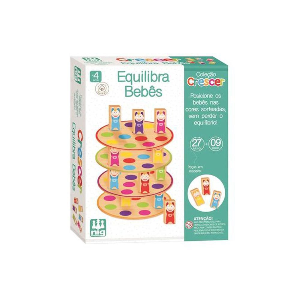 Jogo Educativo Crescer Alfabeto 48 Letras Em Madeira Nig