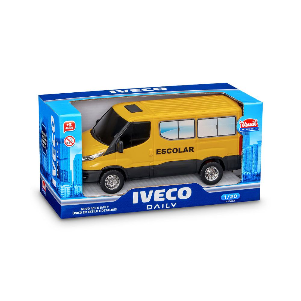 Brinquedo Caminhão Iveco Articulado Que Abre Usual