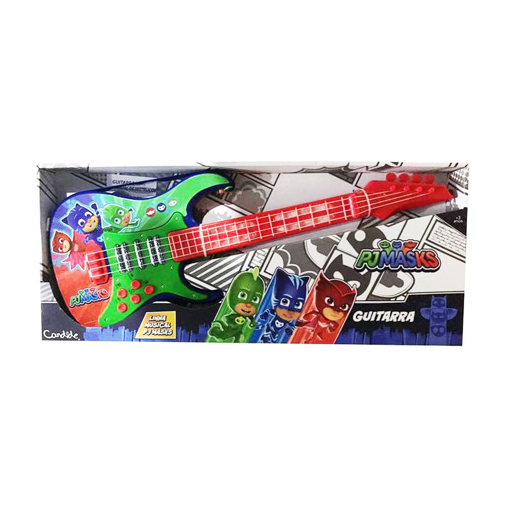 Pj Masks Instruments Guitarra Instrumento Musical Eletrônico Candide Pjmasks - Pequenos ...