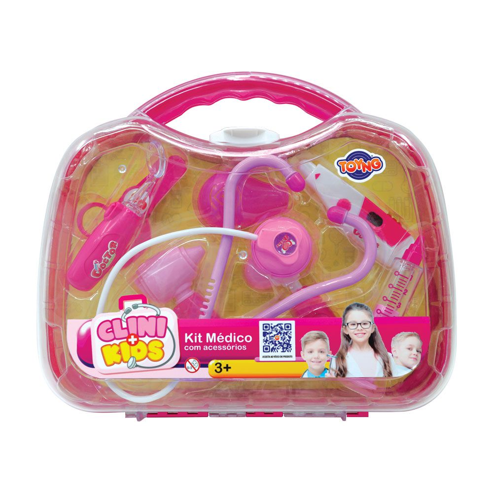 CASINHA DE BONECA PINK GRANDE - WOOD TOYS - 103