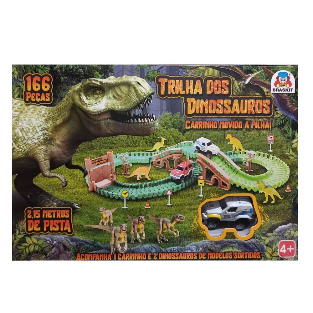 Dinossauro Colorido Movido A Corda De Brinquedo Infantil