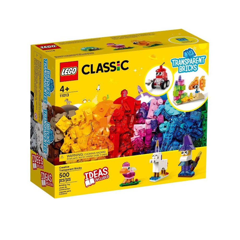 Blocos de Montar Lego Classic Peças e Ideias 123 Peças