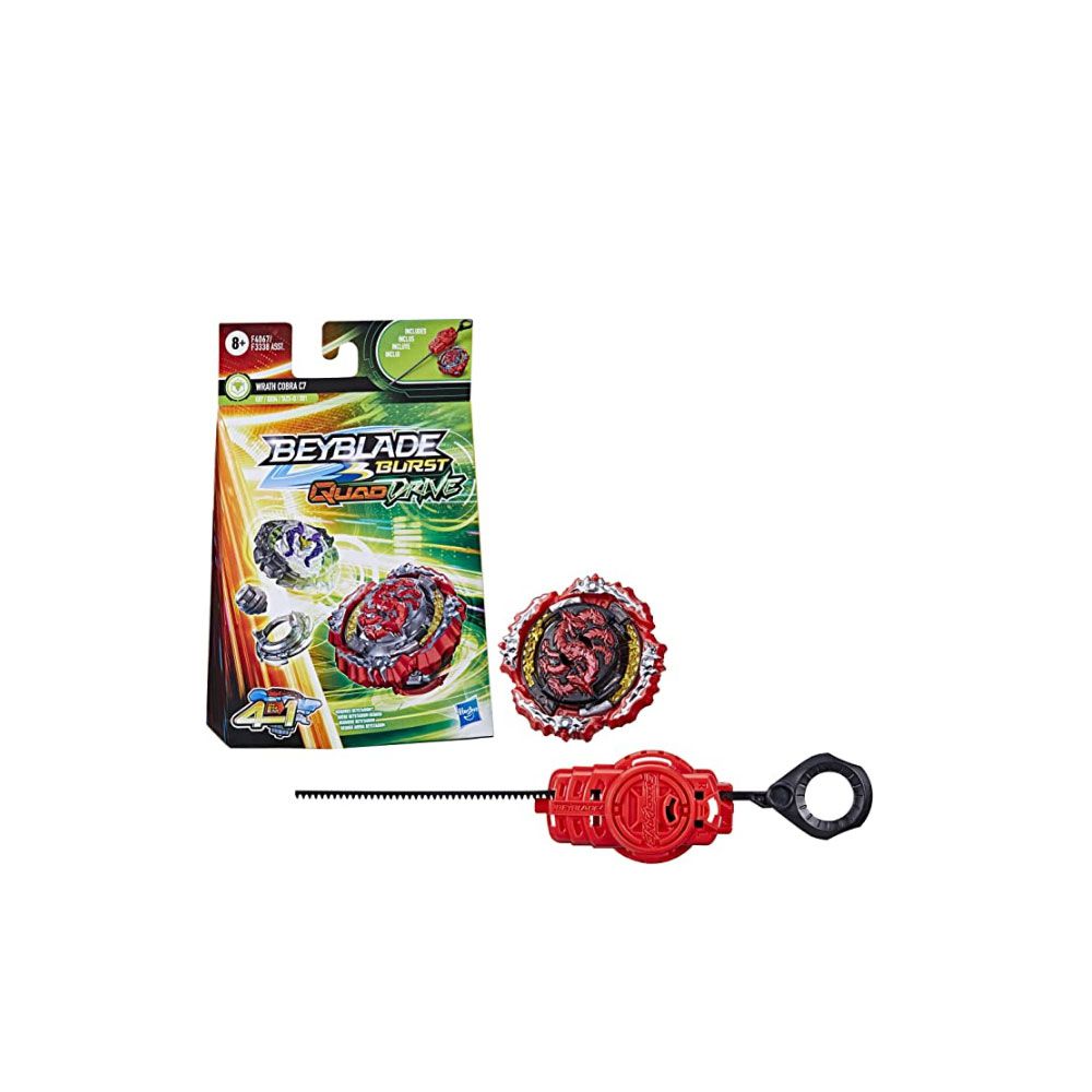 Jogo - Piao BeyBlade - Wrath Cobra - Azul HASBRO