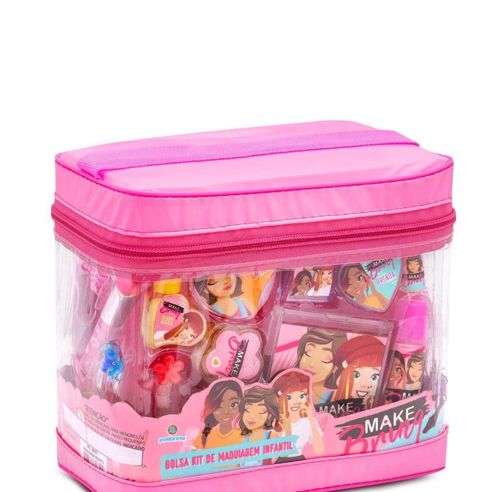 Maquiagem Para Bonecas Make JR Toys Brinquedo Meninas