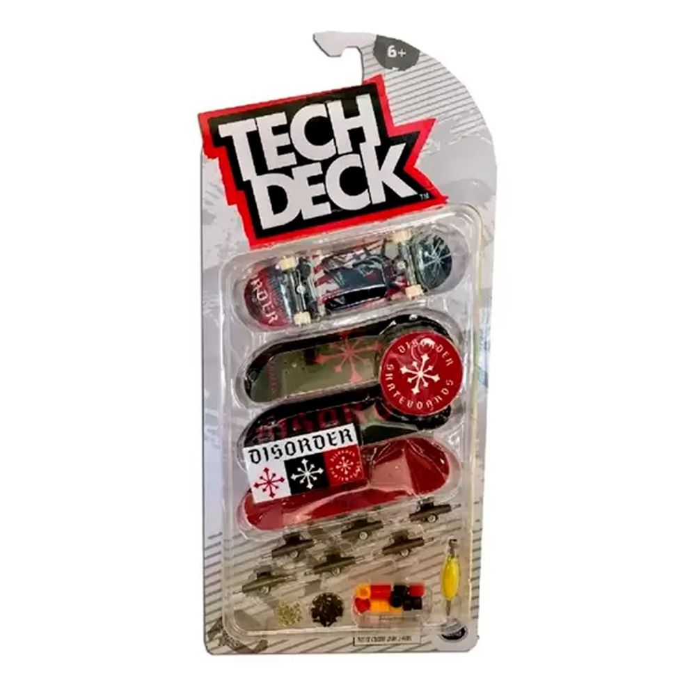 Compre Skate de Dedo 96mm - Thank You Preto - Tech Deck aqui na