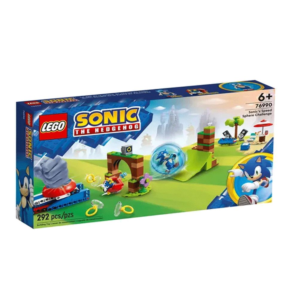 Blocos de Montar - Sonic the Hedgehog - Green Hill Zone LEGO DO BRASIL