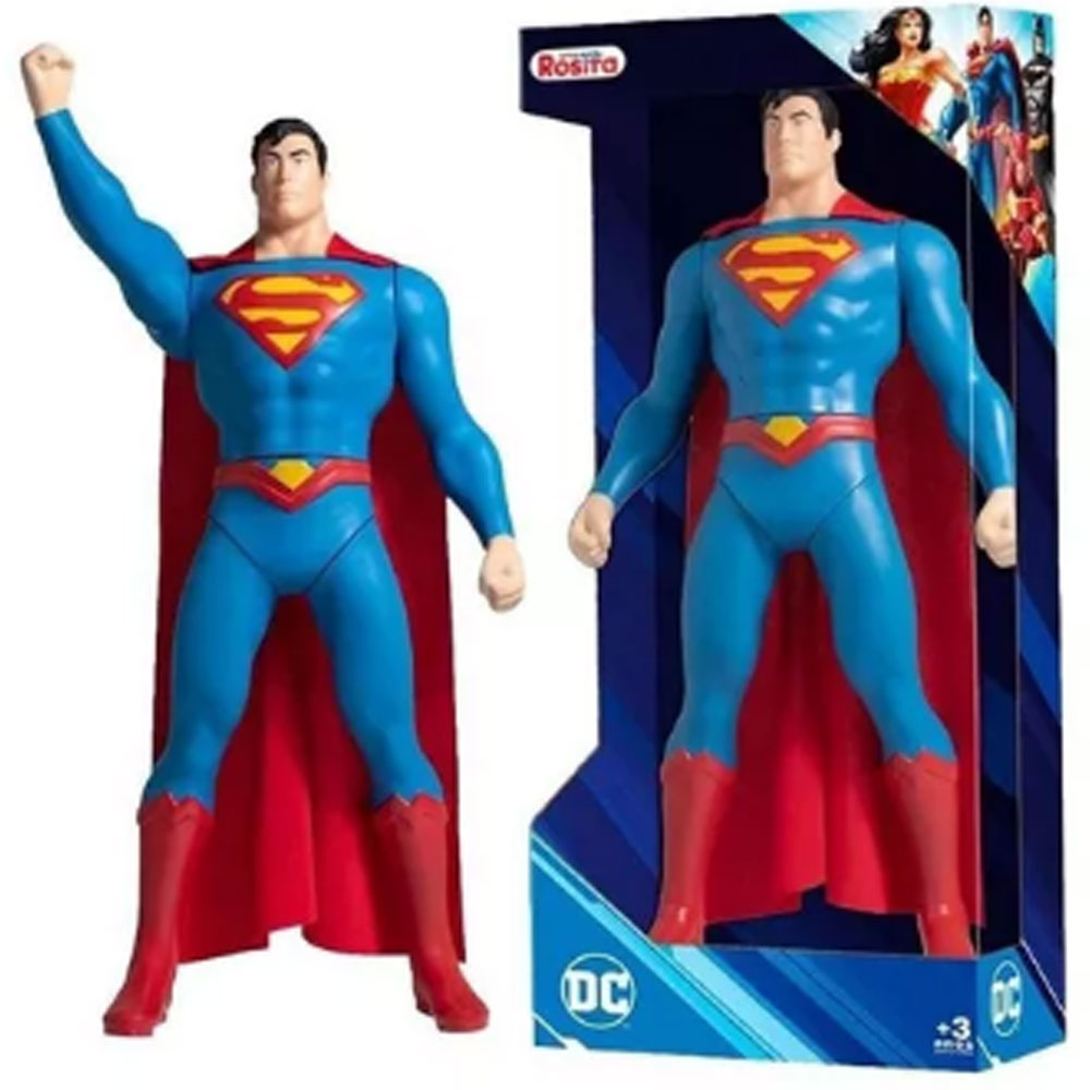 Boneco Super Homem Articulado Grande 45cm Superman - Pequenos Travessos ...