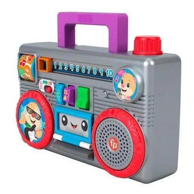 Fisher-Price Aprender e Brincar - Rádio Portátil - HBB57 - Mattel ...