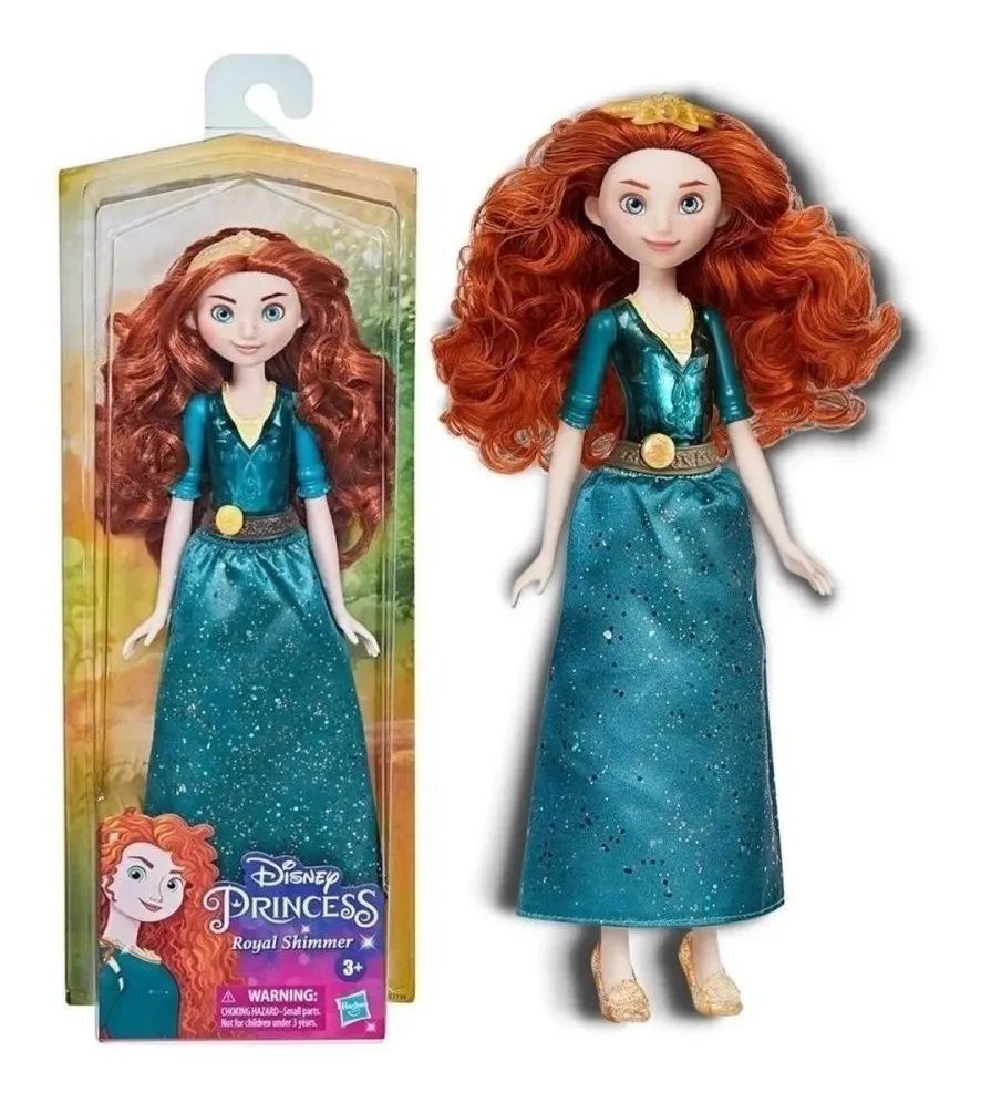 Boneca Princesa - Merida - F0903 - Hasbro - Real Brinquedos