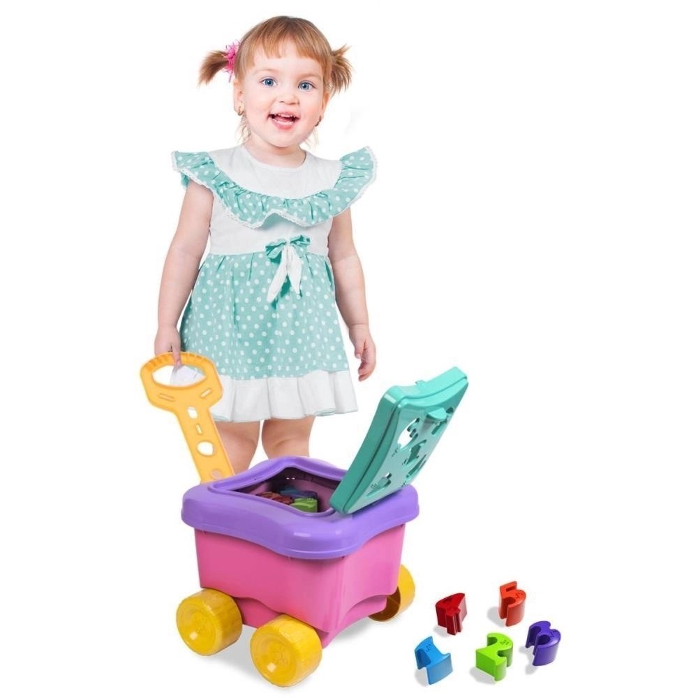 Brinquedo Educativo - Bauduxo Didatico Menina - 3055 - Cardoso - Real ...
