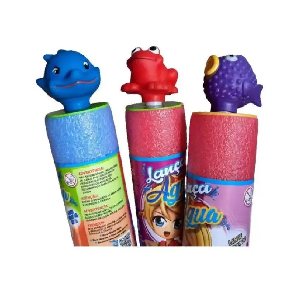 Lançador de Agua Infantil Bichinho - 20cm - Sortido - 3012 - Lider ...