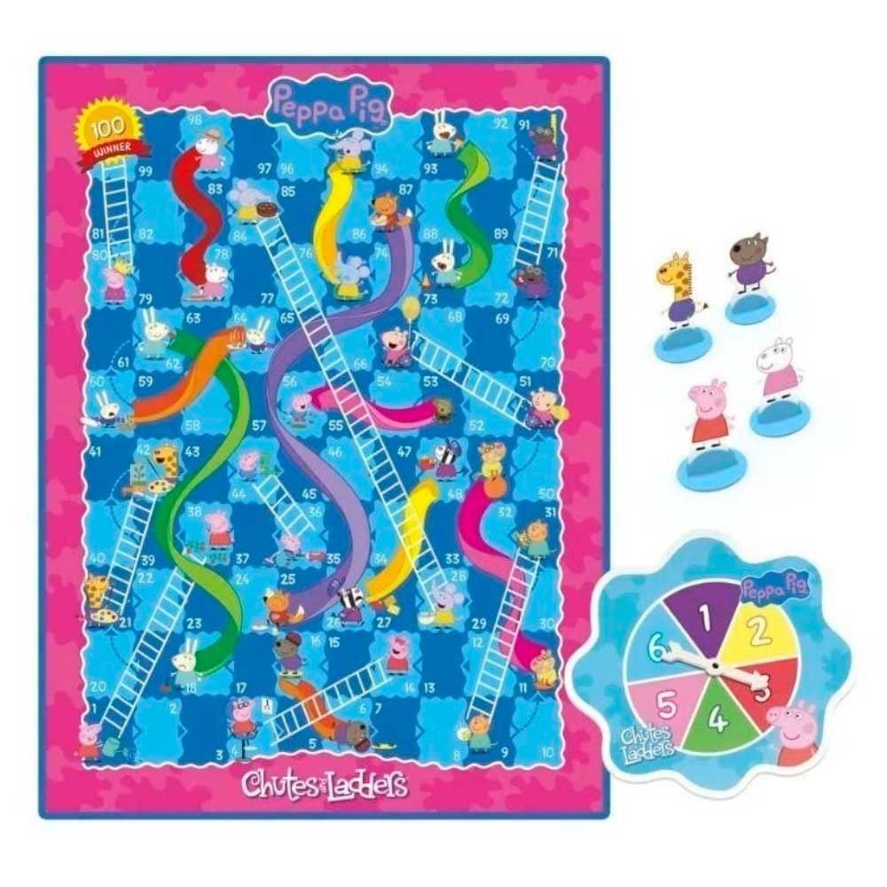 Jogo Peppa Pig Chutes And Ladders F2927 Hasbro Real Brinquedos