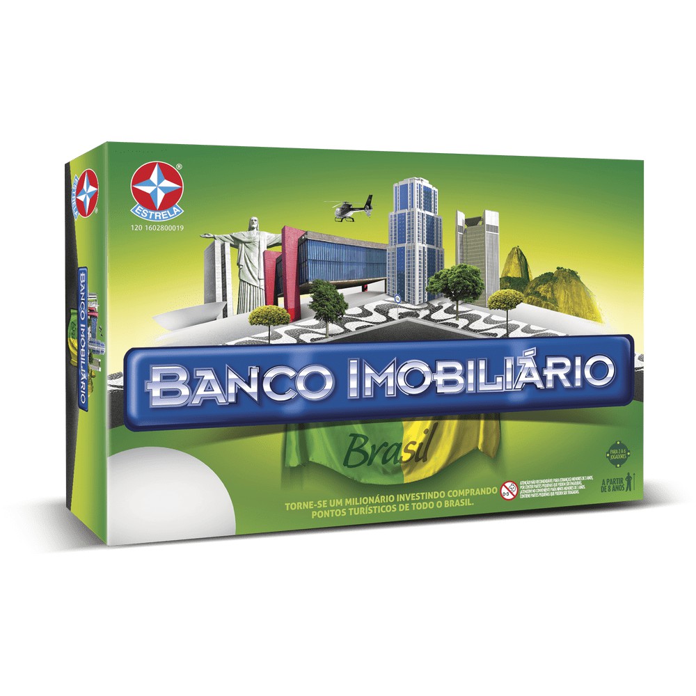 BANCO IMOBILIARIO - Jogo de Tabuleiro Banco Imobiliario - Estrela