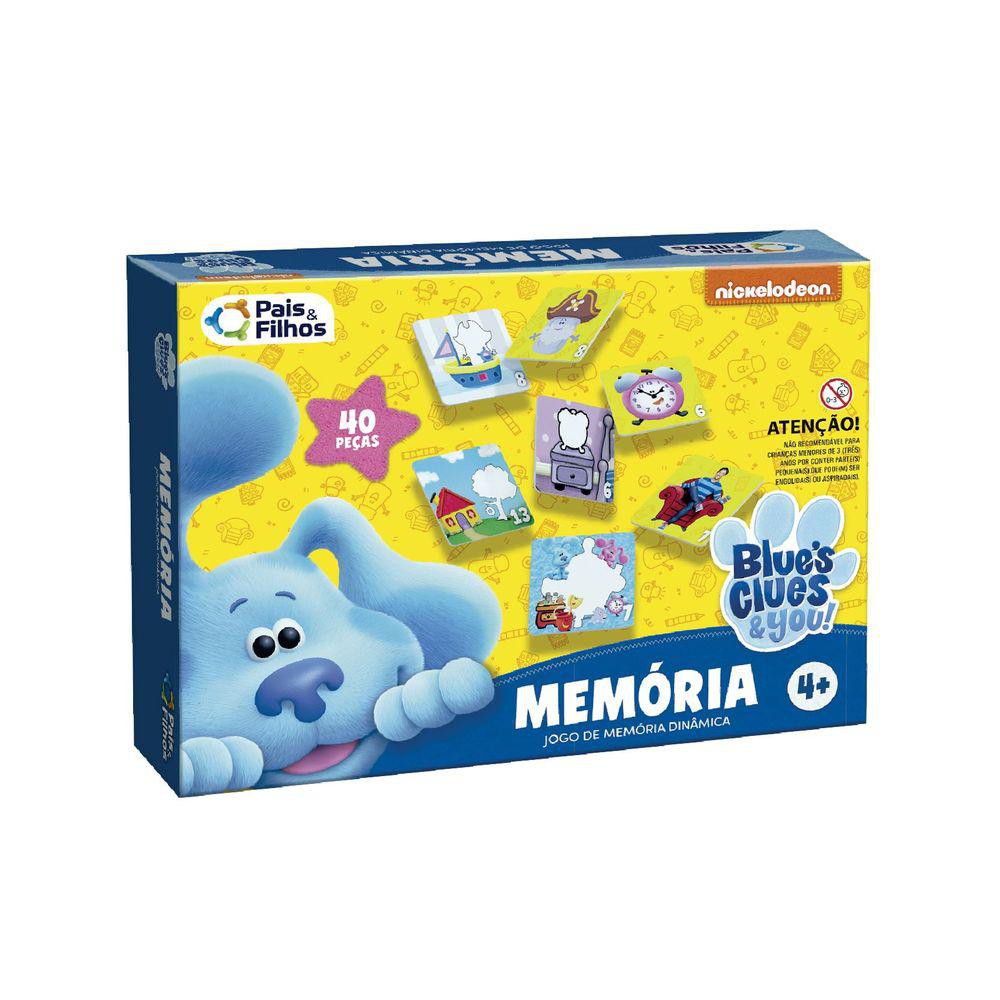 Jogo Da Memória Dinâmica Pistas De Blue - 790689 - Pais e Filhos - Real  Brinquedos