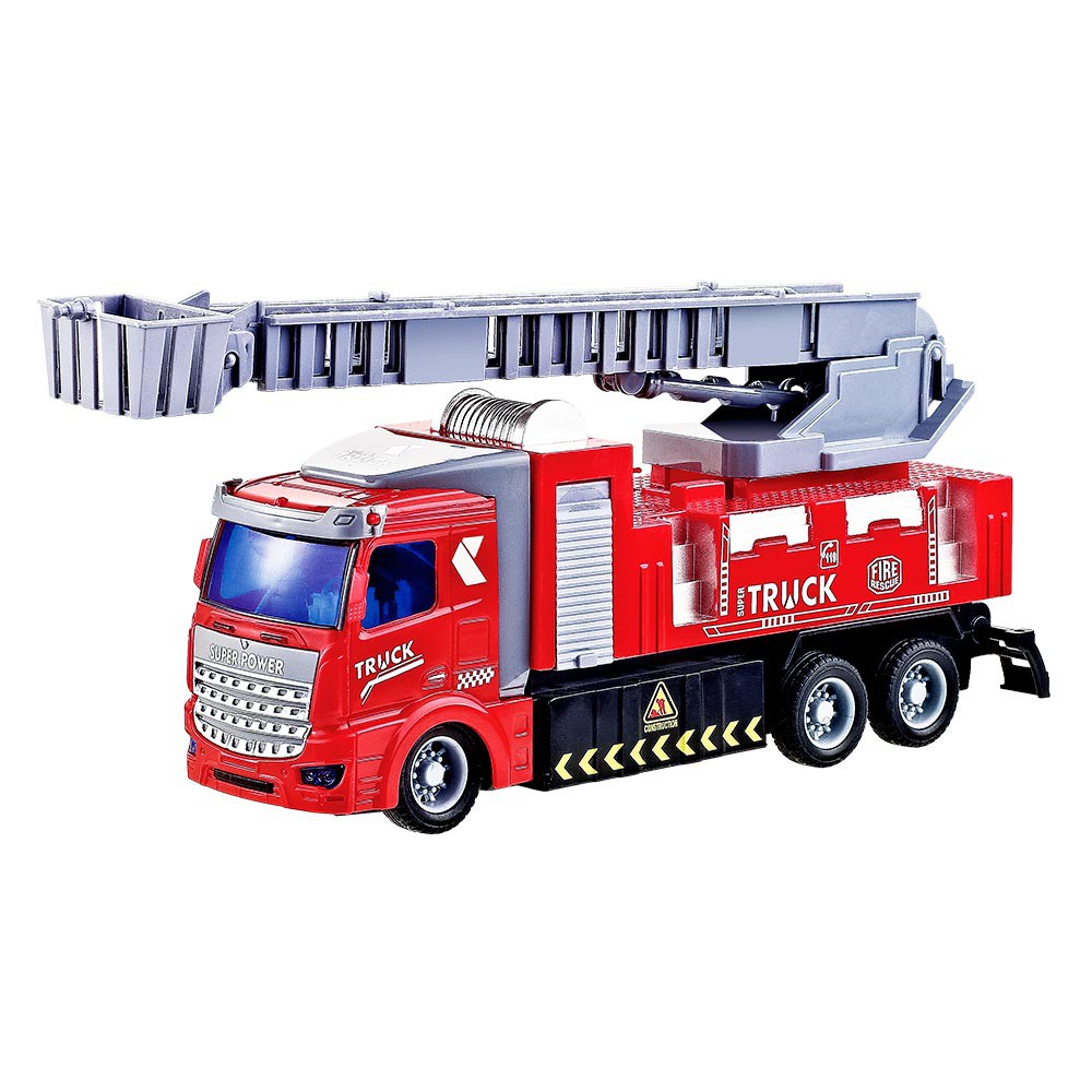 Carro Fricção Bombeiro 4×4 Maluco – DM Toys