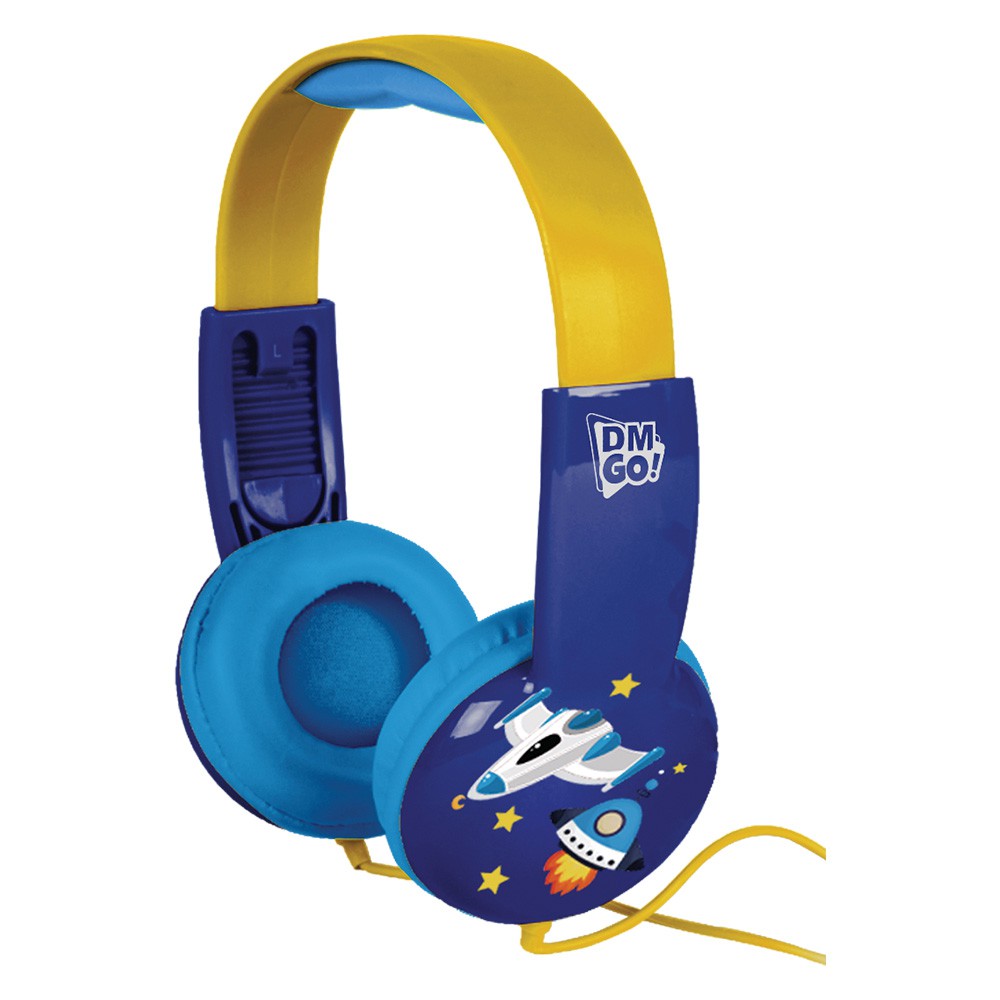 Headphone Kids Menino Cores Sortidas DMGO6347 Dm Toys Real