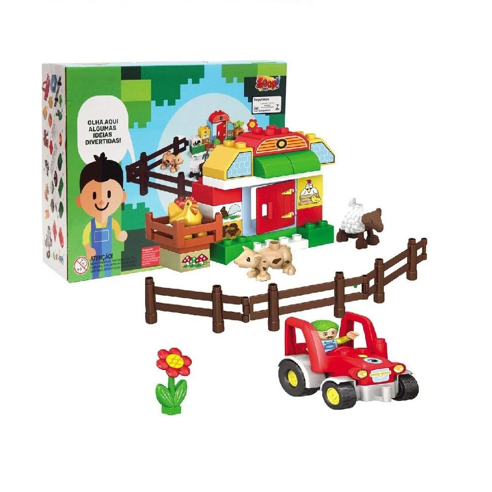 Blocos De Montar Blok Blok Dinossauros ZP01030 - Zoop Toys – Jessica  Presentes