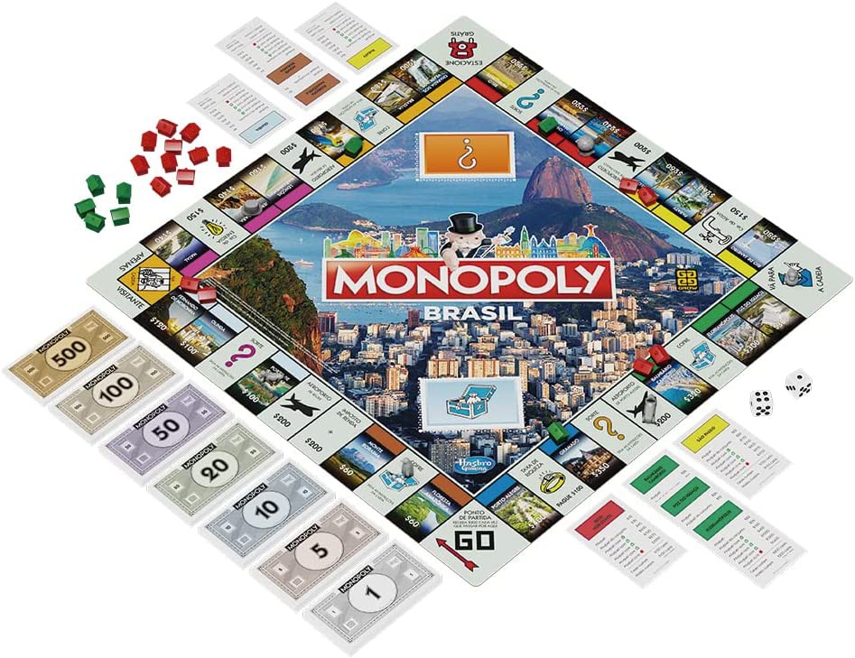 Jogo Monopoly Brasil - 4238 - Grow - Real Brinquedos