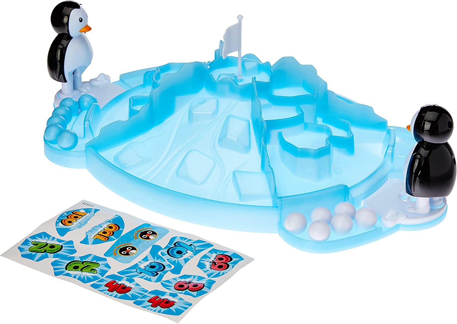 Brinquedo Jogo Pinguim Neve no Alvo Para 2 Jogadores Multikids